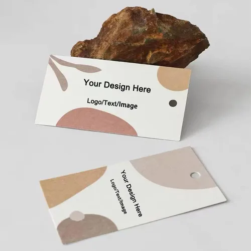 Vista 5 de 500 etiquetas colgantes personalizadas, etiquetas para colgar joyas (cuerda de regalo)