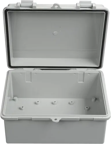 Vista 3 de Caja de conexiones IP65 de plástico ABS, a prueba de polvo, impermeable, caja de conexiones universal duradera para proyectos eléctricos