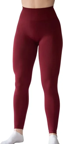 Vista 5 de AUROLA - Leggings de entrenamiento para mujer sin costuras con control de abdomen para gimnasio pantalones de yoga activos para niñas