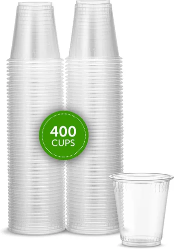 Vista 11 de Vasos de plástico transparentes, desechables y reutilizables Plasticpro