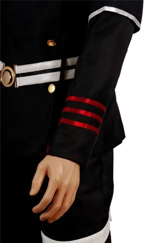 Vista 7 de Mtxc - Disfraz de serafín del fin para hombre, uniforme militar