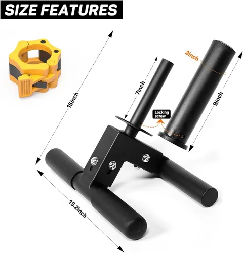 Vista 5 de Tibialis Trainer Tib Bar Raise Machine Equipo de ejercicio Entrenamiento de fuerza Rasgando músculos de la parte inferior de las piernas Amarillo