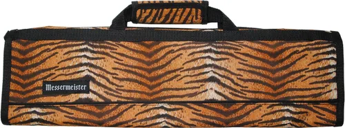 Vista 14 de Funda acolchada para cuchillos con 8 bolsillos de Messermeister, color ciruela, Camuflaje