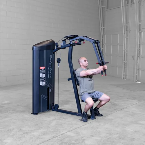 Vista 7 de Body-Solid Pro Clubline Series 2 PEC Fly for Home & Commercial Gym with Weight Stack, Exercise Equipment for Fitness, Workout & Strength Training