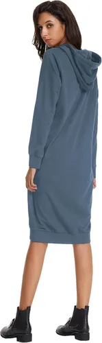 Vista 6 de GRACE KARIN - Sudadera casual con capucha para mujer, con bolsillos y cremallera, estilo túnica