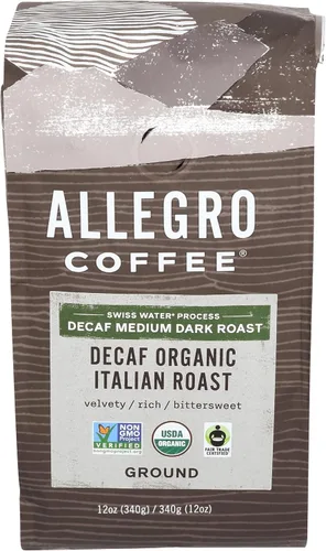 Vista 11 de Allegro Coffee, Café descafeinado Colombia El Premio De Timana molido, 12 onzas