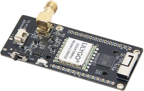 Vista 4 de LILYGO LoRa32 433Mhz ESP32 Placa de Desarrollo OLED 0.96 Pulgadas Tarjeta SD BLE WiFi Módulo TTGO