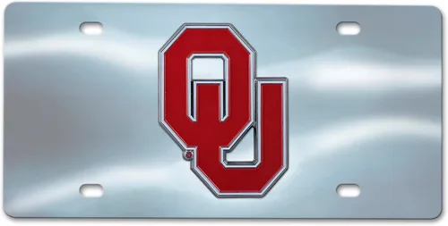 Vista 15 de FANMATS NCAA - Placa de matrícula fundida a presión unisex para adultos
