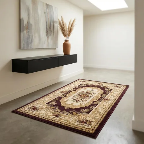 Vista 30 de Unique Loom Versailles Collection - Alfombra tradicional clásica con motivo floral, colección Versailles