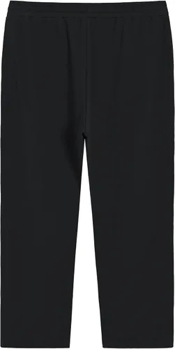 Vista 2 de Weintee Pantalones de punto con cordón y bolsillos para mujer de talla grande