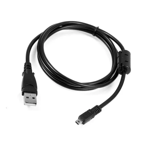 Vista 2 de MaxLLTo Cable USB para Olympus Tough C-25 C-560 X-880 X-840, extra largo de 5 pies 2 en 1 USB de datos SYNC-Charge Cable de carga para cámara