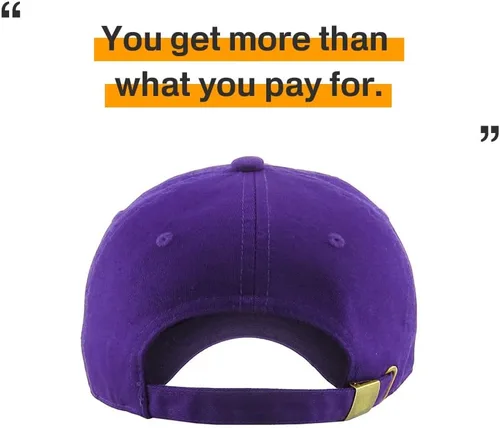 Vista 5 de KBETHOS Gorra clásica de algodón de perfil bajo original para hombres y mujeres, gorra de béisbol ajustable sin construir