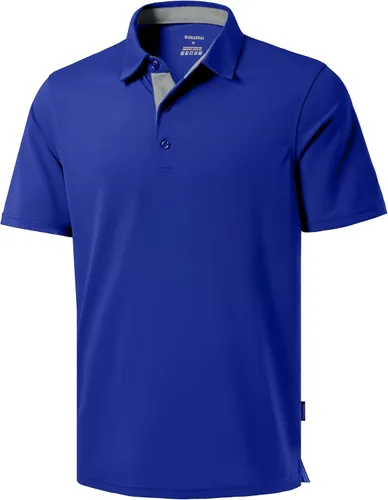 Vista 28 de Polo de golf para hombre, secado rápido, absorbe la humedad, manga corta A-Negro