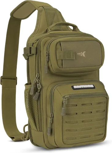 Vista 9 de KastKing BlowBak - Bolsa táctica para aparejos de pesca, mochila de pesca ligera, almacenamiento para equipo y equipo, regalo para hombres