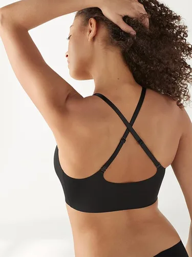 Vista 2 de True & Co - Brasier con tirantes convertibles y diseño triangular True Body para mujer