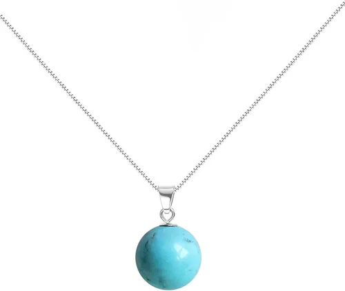 Vista 11 de Collar con colgante de cristal de plata de ley 925, collar de cristal curativo ajustable para mujer