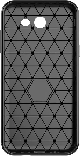 Vista 5 de Asuwish Compatible con Samsung Galaxy J3 Luna Pro J 3 Prime 2017 Emerge 3J Eclipse Mission Case y cubierta protectora de pantalla de vidrio