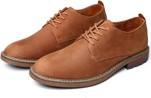 Vista 8 de Zapatos de vestir Oxford casuales con cordones para hombre