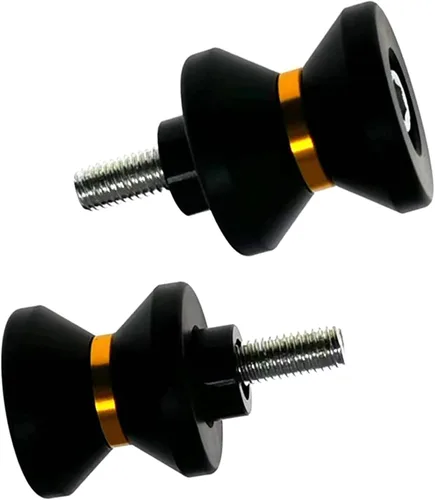 Vista 12 de Para Yamaha FZ6R FZ6 FZ8 FZ1 FZ400 FZ25 FZS600 FAZER XSR900 XSR700 XSR155 Motocicleta Basculante Carretes Soporte Tornillo M6 Brazo oscilante