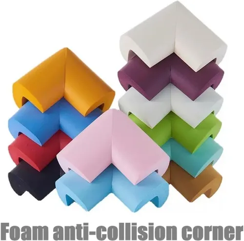 Vista 32 de Protectores de espuma compatibles con anclaje de pared para muebles, protectores de espuma para paredes, protectores de esquina con funciones