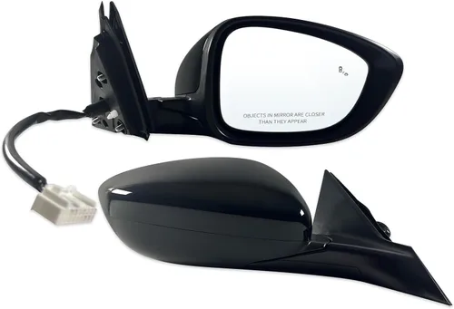 Vista 5 de Espejo de puerta lateral izquierdo para Honda Accord LX, Sport 2018-2022 丨 Eléctrico 丨 Sin calefacción, sin señal de giro, compatible con pintura