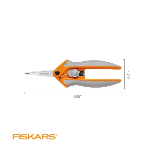 Vista 3 de Fiskars RazorEdge tijera con punta pequeña, fácil de usar, de 5 pulgadas
