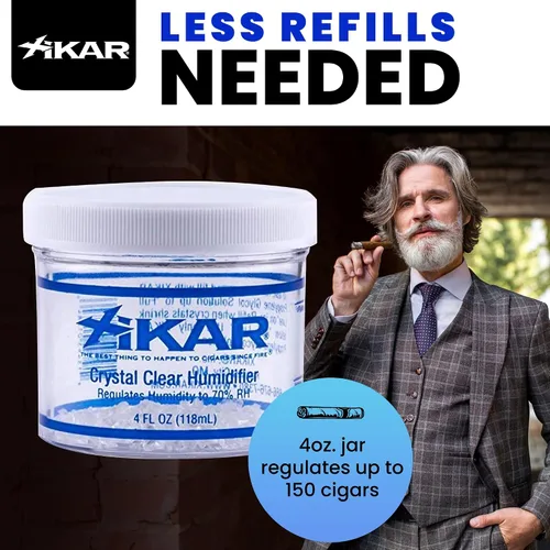 Vista 4 de Xikar, frasco de humidificador cristal (4 onzas)