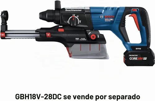 Vista 11 de BOSCH Accesorio para recolección de polvo GDE28D SDS-plus®
