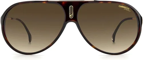 Vista 2 de Carrera Gafas de sol rectangulares Hot65 para mujer, marrón (Dark HavanaBrown Gradient)