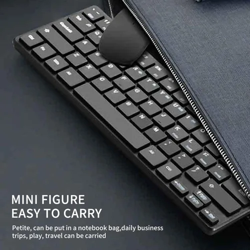 Vista 8 de Teclado y ratón, receptor USB 2.4G teclado conjunto teclado y accesorios de computadora