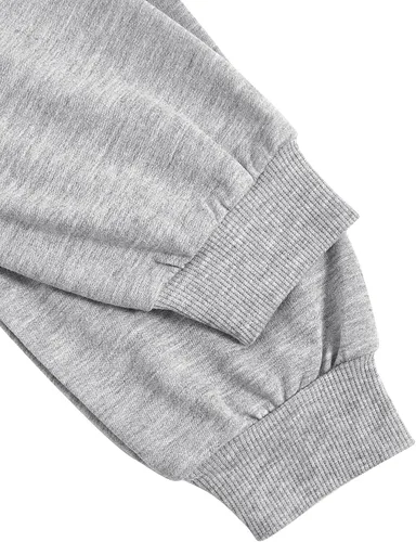 Vista 5 de SOLY HUX Sudadera de manga larga con estampado de letras y bloques de color para niña
