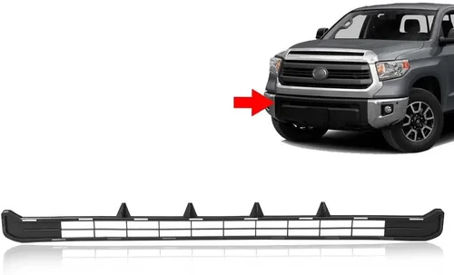 Vista 3 de G-PLUS Rejilla de parachoques delantero compatible con Toyota Tundra 2014-2021, inserto de rejilla inferior 531120C020 TO1036147