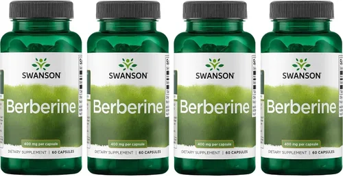 Vista 10 de Swanson Suplemento de berberina - 400 mg cada uno, 60 cápsulas - Berberina HCl con apoyo general para el bienestar