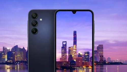 Vista 3 de Samsung Galaxy A16 5G, 128GB, teléfono inteligente Android, pantalla AMOLED, carga rápida, almacenamiento expandible, versión estadounidense, azul