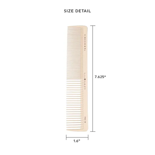 Vista 3 de Cricket Silkomb Pro-30 Power - Peine de corte de cabello, inyectados de silicona, dientes sin costuras con patrón de dientes dobles para corte