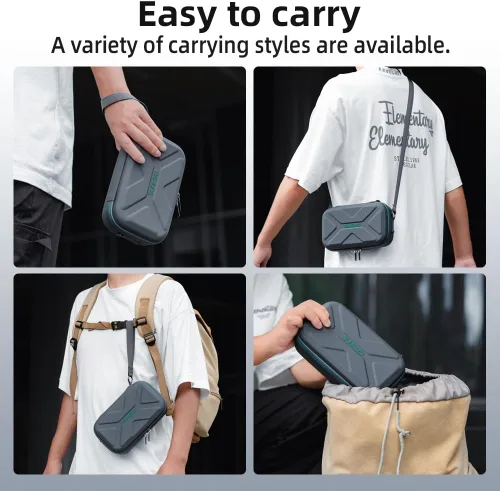 Vista 11 de Osmo Pocket 4/3 - Funda de transporte portátil para almacenamiento de viaje para DJI OSMO Pocket 4/3 Creator Combo Accesorios, bolsa de transporte