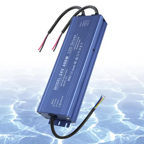 Vista 19 de Controlador LED de 12 V 100 W impermeable IP67, transformador LED ultra delgado de 110 V CA a 12 V CC 8.3 A 100 vatios silencioso convertidor