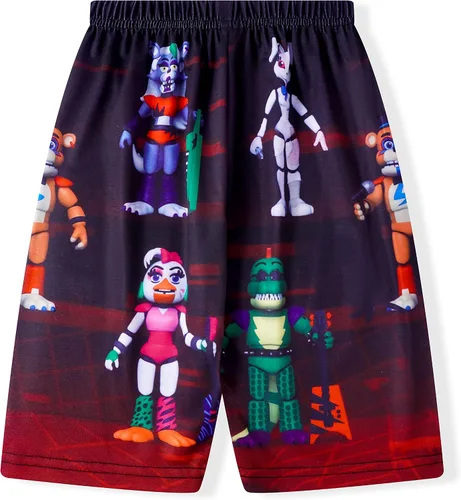 Vista 4 de Sun and Moon Monster - Conjunto de camiseta y pantalón para niños, 2 piezas, camiseta y pantalones para niños de 5 a 12 años