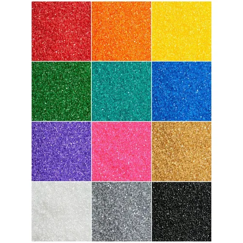 Vista 10 de DecoPac Azúcar de Decoración, Chispas de Azúcar Comestible Amarillas, Azúcar de Decoración Comestible en Recipiente Portátil, Mezcla de Chispas