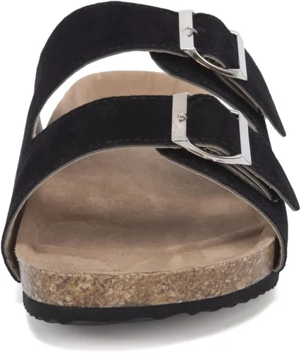 Vista 3 de Anproity Womens Slide Sandal Cork Footbed Sole Comfortable Adjustable Two Strap Buckle Sandals