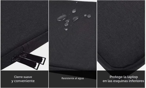 Vista 6 de Funda portátil para tableta de dibujo para HUION KAMVAS 13/Inspiroy 2 L/H1060P/H950P, XP-Pen Deco 01 V3, negro