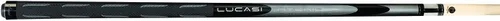 Vista 2 de Lucasi Hybrid L-H40 Original Black Mist y Metal Silver Golf Style Technology Cue