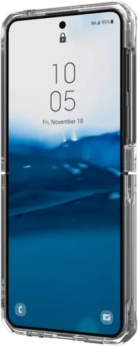 Vista 4 de URBAN ARMOR GEAR [Versión actualizada] Funda UAG para Samsung Galaxy Z Flip 5 2023 Plyo Ice, funda protectora resistente y resistente a caídas
