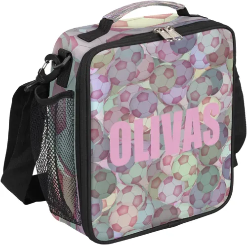 Vista 9 de Bolsa de almuerzo personalizada para niñas, niños, adolescentes, hombres y mujeres, regalo personalizado, bolsa de almuerzo para niños