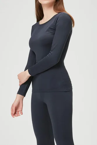 Vista 3 de DEVOPS Conjunto de ropa interior térmica para mujer