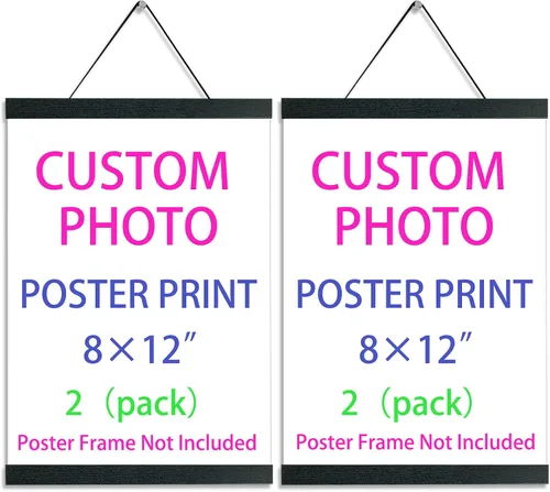 Vista 49 de YK artwood Impresiones de lienzo personalizadas con tus fotos de 8 x 10 pulgadas, imágenes personalizadas a lienzo para amantes, familiares, niños