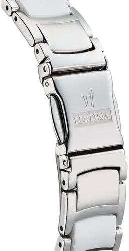 Vista 2 de Festina Reloj analógico de cuarzo para mujer con correa de acero inoxidable F204742 Pulsera