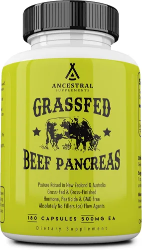 Vista 6 de Ancestral Supplements Cápsulas para intestinos de ternera, soporte