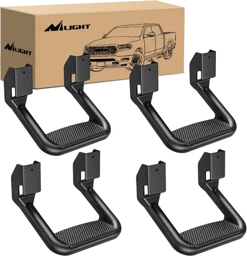 Vista 13 de Nilight Paso de enganche con receptor de enganche de 2 pulgadas, protector de parachoques trasero compatible con automóviles, camiones, vehículos