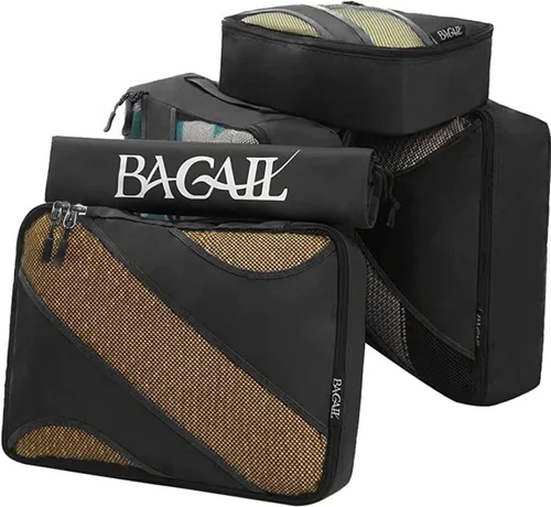 Vista 4 de BAGAIL - Juego de 6 cubos organizadores para maletas y equipaje